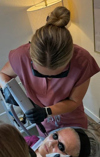 VISIA facial analysis at Glacial Lakes Aesthetics in Spicer, Minnesota